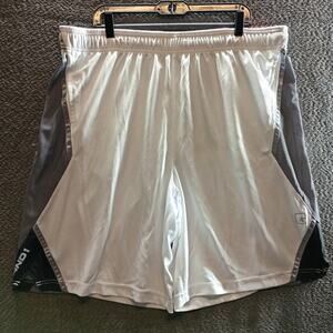 And 1 Men Basketball Shorts 2 Pair Bundle White